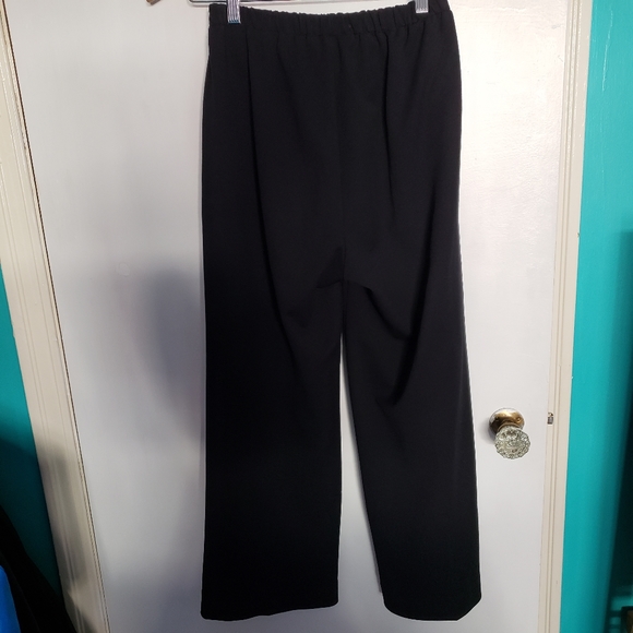 OAK + FORT Wide Leg Pants - size XS, black - Picture 3 of 4